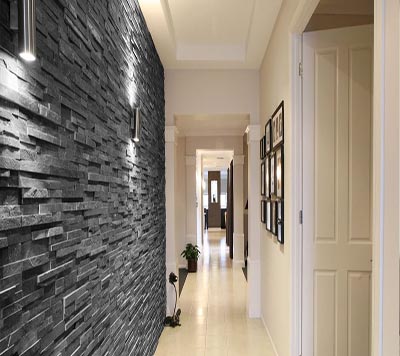 Black Marble Split Face