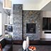 Black Marble Split Face