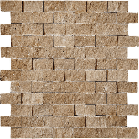 noche travertine split face