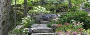 Outdoor Application of Granite Stairs