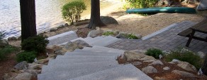 Outdoor Application of Granite Stairs