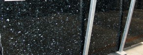 Dark Blue Backgrounded Granite Slab