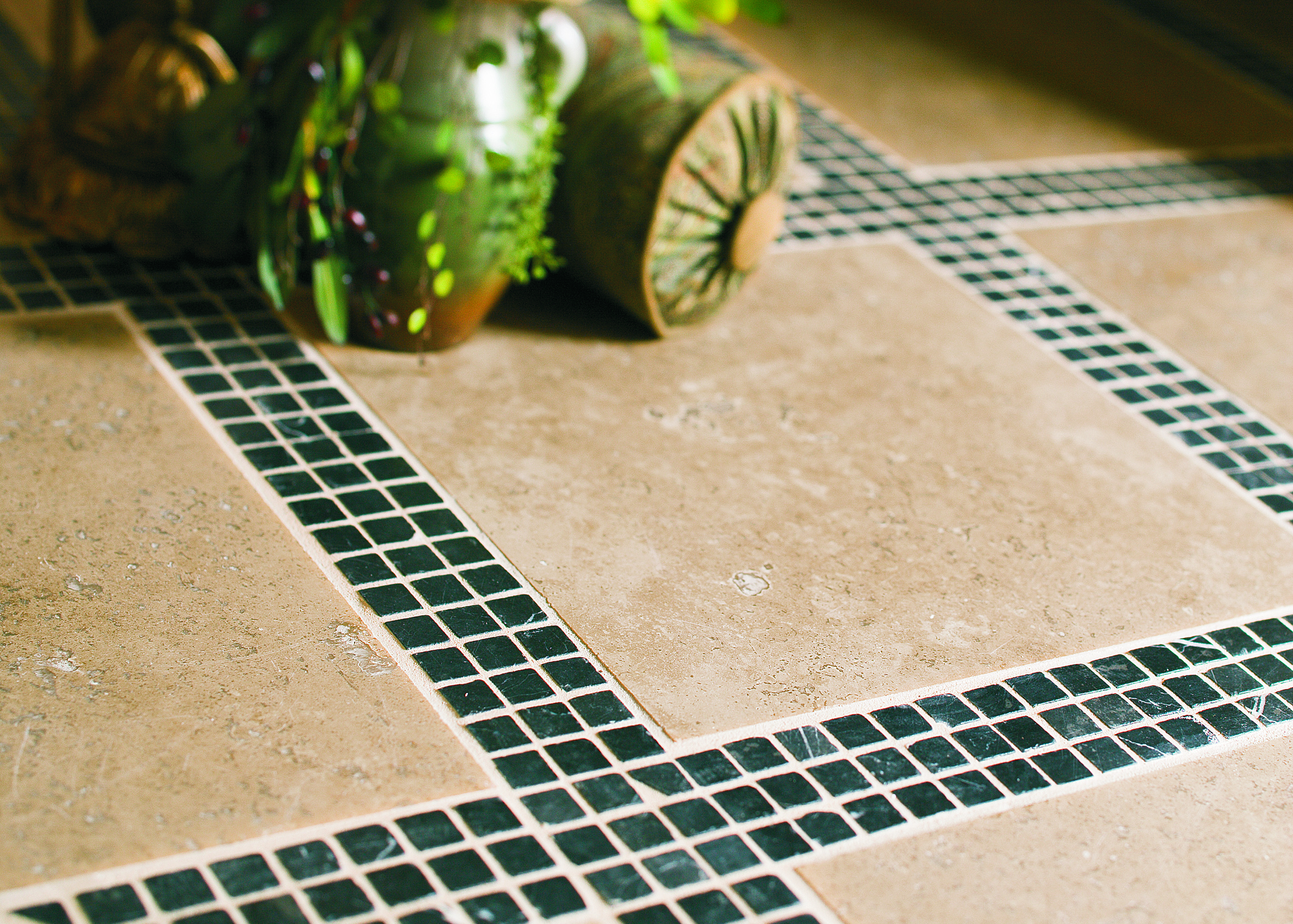 Limestone With Sandblasted Surface