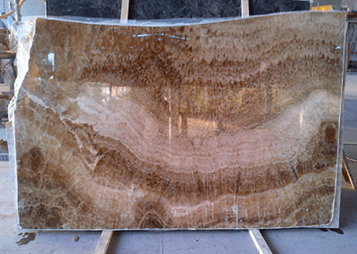 Brown Onyx Slab