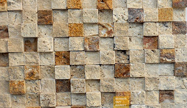 Cube Split Face Travertine