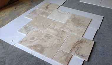 Travertine Pattern Set Light