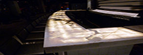 Onyx Marble Bar Desk Application