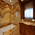 Red Onyx Bathroom Cladding