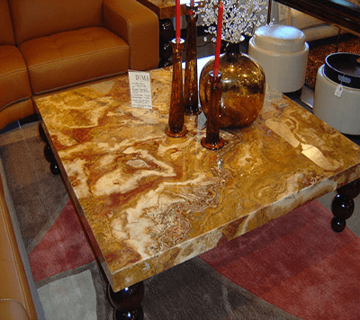 Snowy Onyx Coffee Table