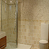 botticino beige marble bathroom wall cladding