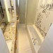 Dolomite White Marble Bathroom Flooring