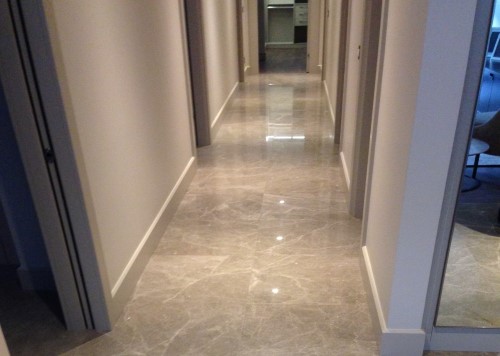 gray emperador marble application