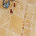 Tumbled Gold Travertine Flooring