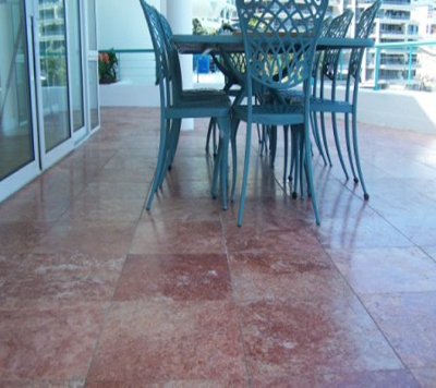 Pink Travertine Flooring