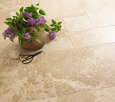 Mocha Travertine Flooring