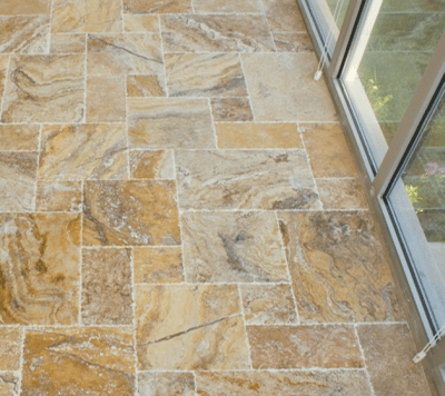 Scabas Travertine French Pattern Set