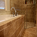 Light Classic Travertine Bathroom Cladding