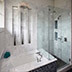 Bianco Carrara-Venato-Mermer-Banyo-Tezgah-Uygulama