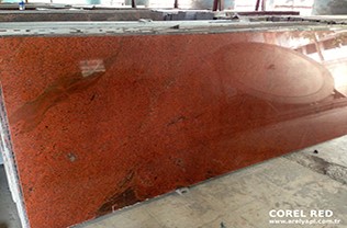 Hindistan Corel Red Granite